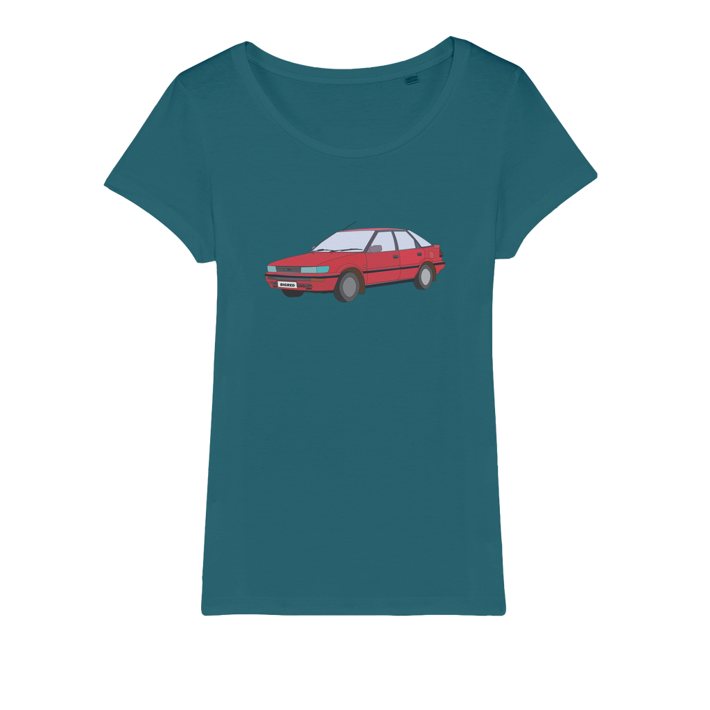 Toyota Corolla Organic Jersey Womens T-Shirt