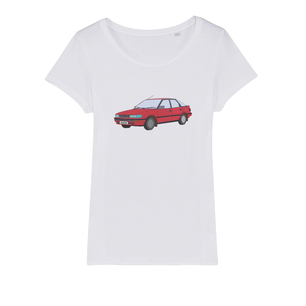 Toyota Corolla Organic Jersey Womens T-Shirt