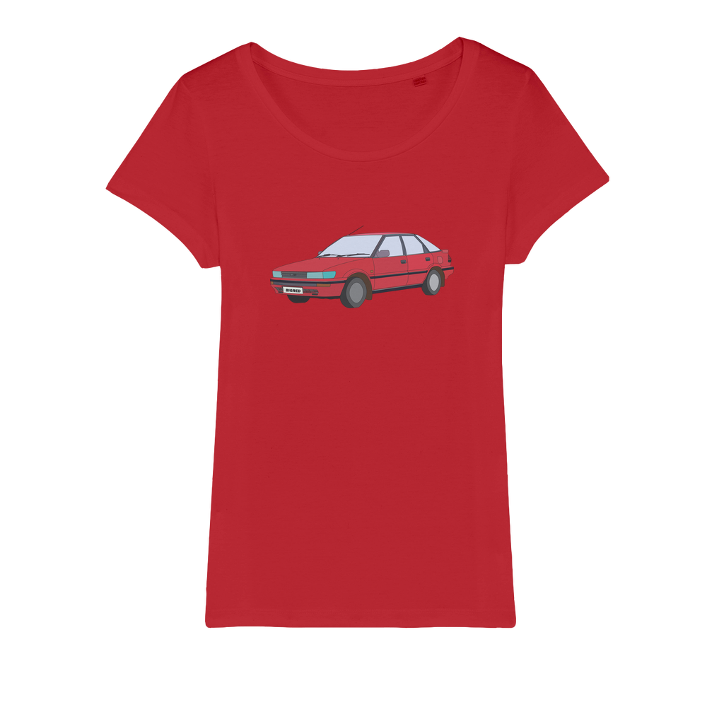 Toyota Corolla Organic Jersey Womens T-Shirt
