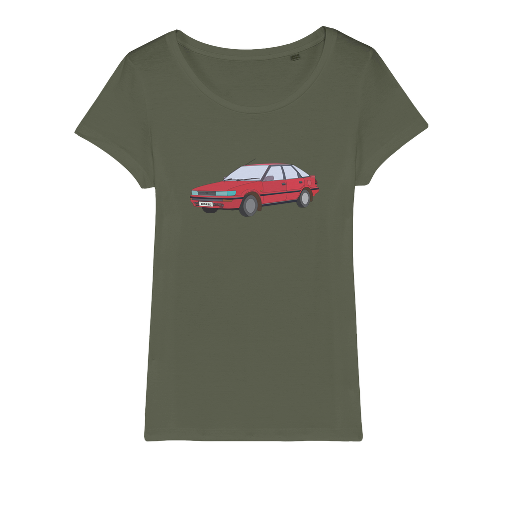 Toyota Corolla Organic Jersey Womens T-Shirt
